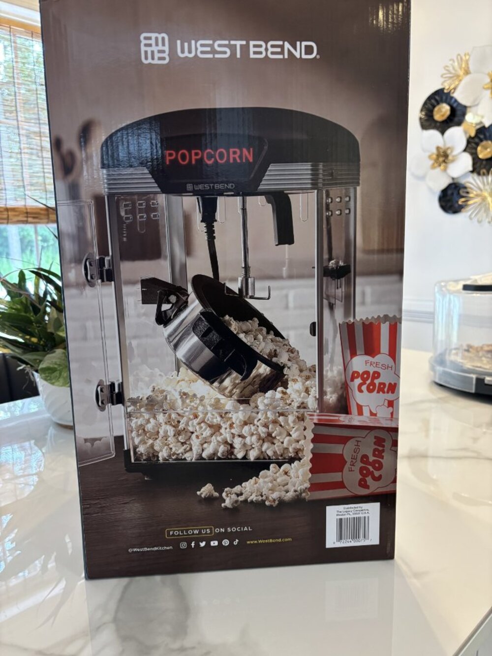 West Bend Theater Crazy 4-qt. Popcorn Machine